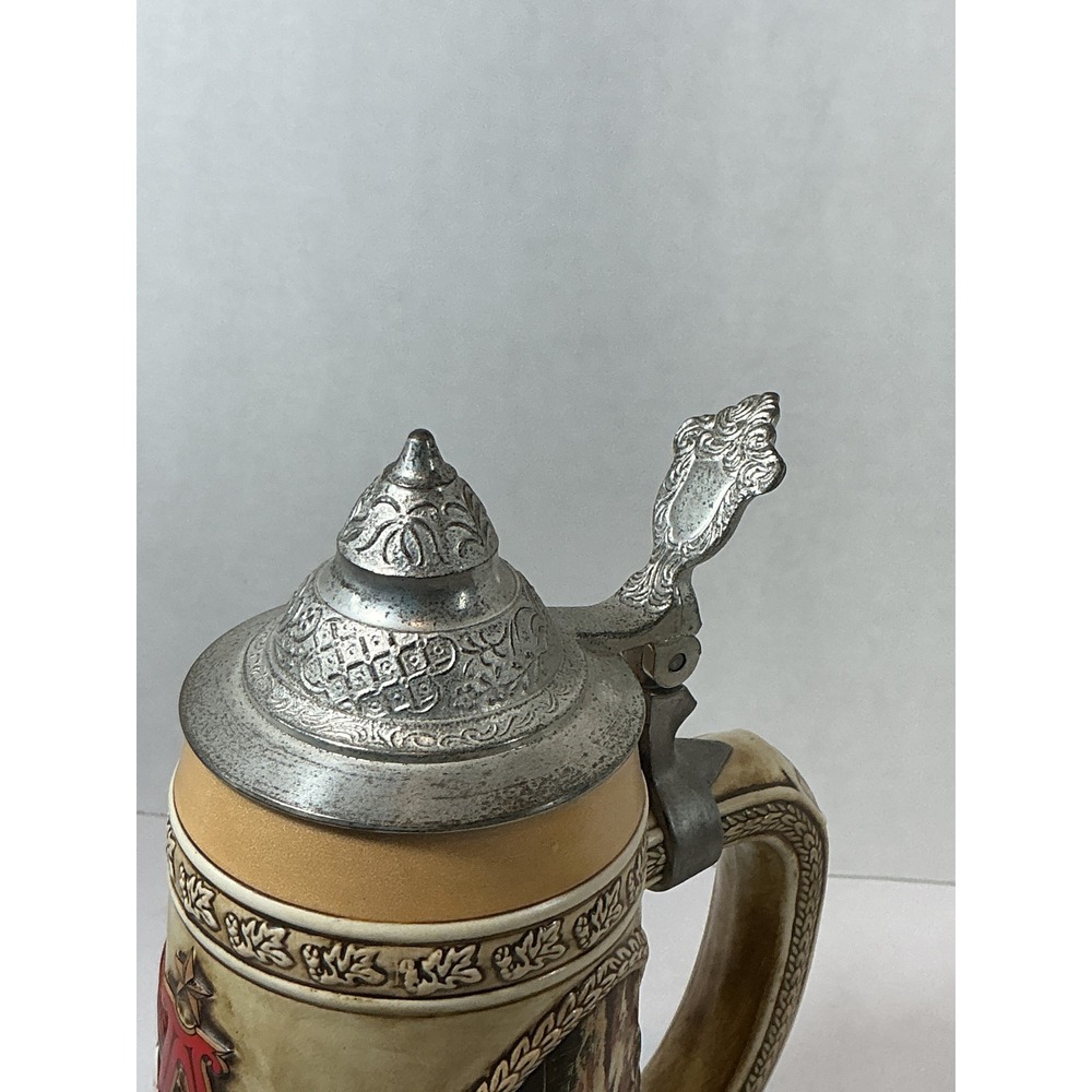 Budweiser A Series Ceramarte Lidded Beer Stein Limited Edition 17th Century Brew - Picture 7 of 16